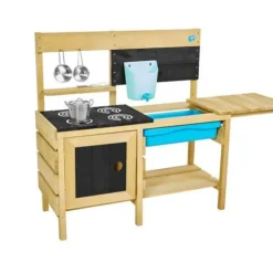 TP Deluxe Wooden Mud Kitchen