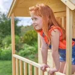 TP Hill Top Wooden Tower Playhouse