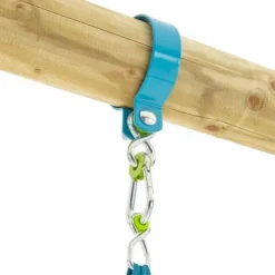 TP Knightswood Double Wooden Giant Nest Swing Set