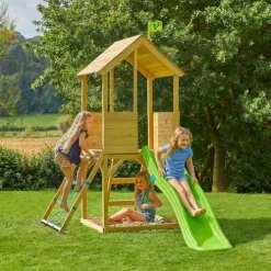 TP Wooden Treehouse with Net