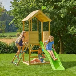 TP Wooden Treehouse with Net