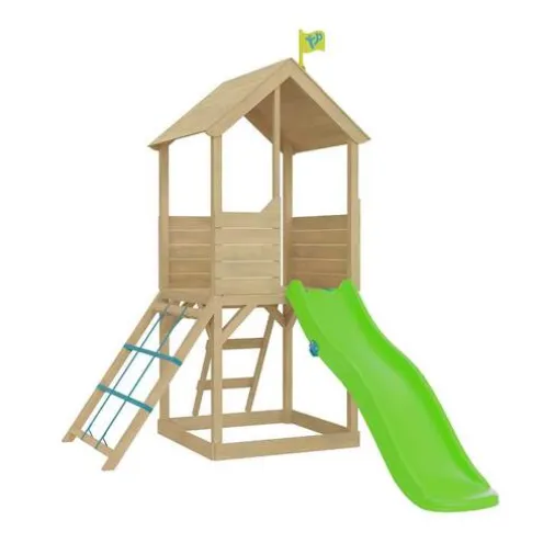 TP Wooden Treehouse with Net