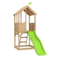 TP Wooden Treehouse with Slide