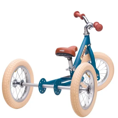 Trybike 12 Inch 2-in-1 Trike Balance Bike Blue