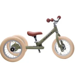 Trybike 12 Inch 2-in-1 Trike Balance Bike Green