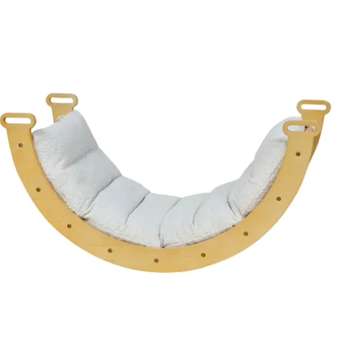 Tutti Bambini Boucle Natural Rocking Frame Cushion Scala Pikler