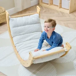 Tutti Bambini Boucle Natural Rocking Frame Cushion Scala Pikler