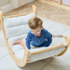 Tutti Bambini Boucle Natural Rocking Frame Cushion Scala Pikler