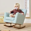 Tutti Bambini Boucle Ocean Stone Rocking Chair Jonah Mini Me