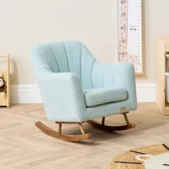 Tutti Bambini Boucle Ocean Stone Rocking Chair Jonah Mini Me