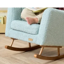 Tutti Bambini Boucle Ocean Stone Rocking Chair Jonah Mini Me