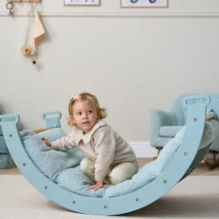 Tutti Bambini Boucle Ocean Stone Rocking Frame Cushion Scala Pikler