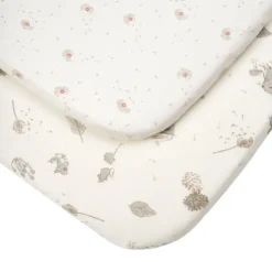 Tutti Bambini Cocoon Bedside Crib Fitted Sheets 2 Pack