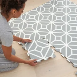 Tutti Bambini Grey Tiles Puzzle Playmat