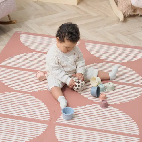 Tutti Bambini Orbital Nutmeg Expandable Playmat Infinity