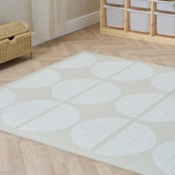 Tutti Bambini Orbital Oatmeal Expandable Playmat Infinity