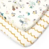 Tutti Bambini Our Planet Bedside Crib Fitted Sheets 2 Pack