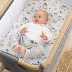 Tutti Bambini Our Planet Bedside Crib Fitted Sheets 2 Pack