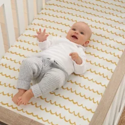 Tutti Bambini Our Planet Cot Bed Fitted Sheets 2 Pack