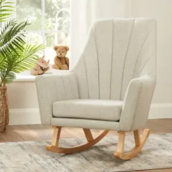 Tutti Bambini Pebble Rocking Chair with Foot Stool Jonah