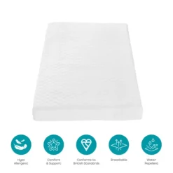 Tutti Bambini Sprung Cot Bed Mattress 120 x 60cm