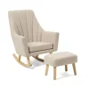 Tutti Bambini Stone Rocking Chair with Foot Stool Jonah