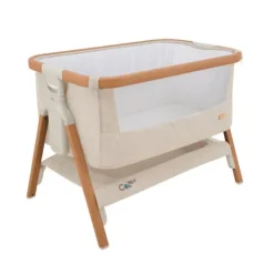 Tutti Bambini Walnut Bedside Crib CoZee