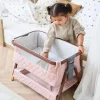 Tutti Bambini Walnut Blush Toy Crib CoZee Luxe Mini Me