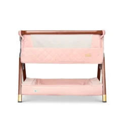 Tutti Bambini Walnut Blush Toy Crib CoZee Luxe Mini Me