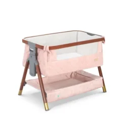Tutti Bambini Walnut Blush Toy Crib CoZee Luxe Mini Me