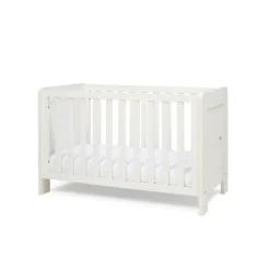 Tutti Bambini White Mini Cot Bed Alba