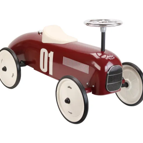 Vilac Burgundy Metal Car Ride On