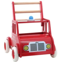 Vilac Fire Engine Wooden Walker