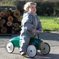 Vilac Green Metal Car Ride On