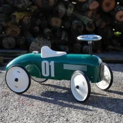 Vilac Green Metal Car Ride On