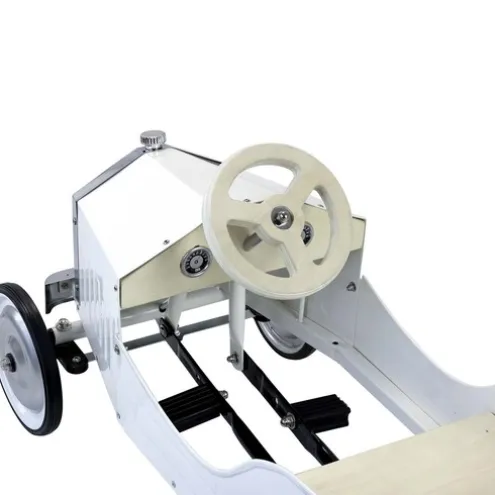 Vilac Large Pedal Car White Ride On