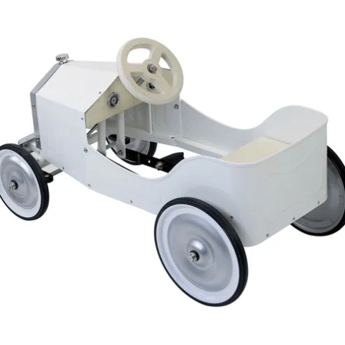 Vilac Large Pedal Car White Ride On