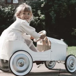 Vilac Large Pedal Car White Ride On