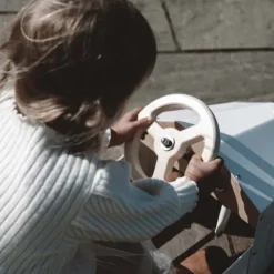 Vilac Large Pedal Car White Ride On
