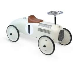 Vilac Off White Metal Car Ride On