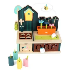 Vilac Wooden Early Learning Garden Activity Toy
