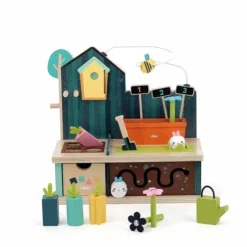 Vilac Wooden Early Learning Garden Activity Toy