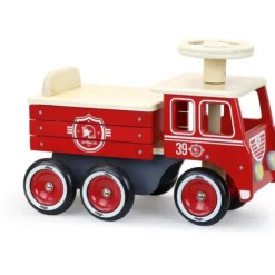 Vilac Wooden Firetruck Ride On