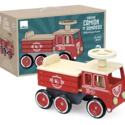 Vilac Wooden Firetruck Ride On