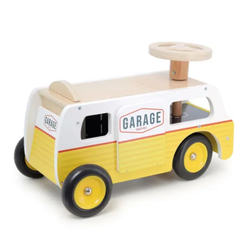 Vilac Wooden Garage Van Ride On