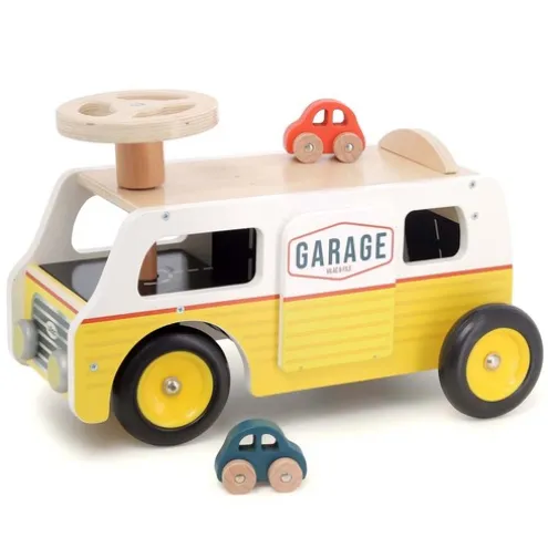 Vilac Wooden Garage Van Ride On