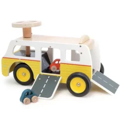 Vilac Wooden Garage Van Ride On