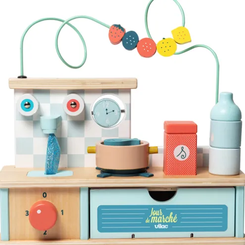 Vilac Wooden Multi Activity Learning Kitchen
