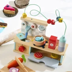 Vilac Wooden Multi Activity Learning Kitchen
