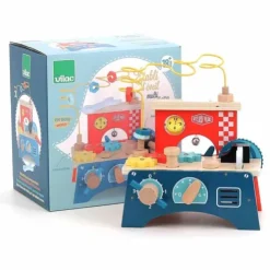 Vilac Wooden Multi Activity Workbench